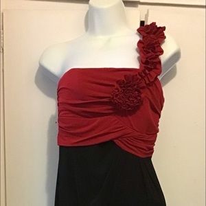 Black and Red party dress